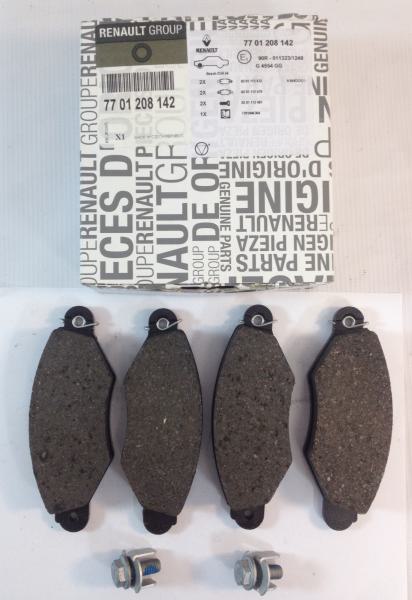 Renault Bremsbeläge Bremsbelagsatz Kangoo Rapid vorne OE 7701208142